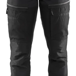 Top-Angebot Blakläder Damen Servicehose mit Stretch 7166 schwarz/dunkelgrau  Größe: 25