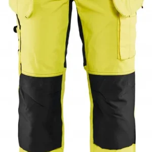 Bestpreis Blakläder Damen High Vis Bundhose mit Stretch gelb/schwarz Größe: 25