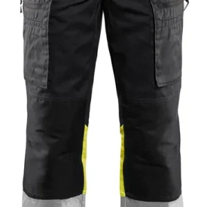 Blakläder Damen High Vis Bundhose mit Stretch schwarz/gelb  Größe: 25 Neuheit