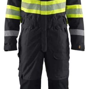 Begrenztes Angebot Blakläder HighVis Winteroverall Kl.1 extra kurz schwarz/gelb Größe: 3XLS