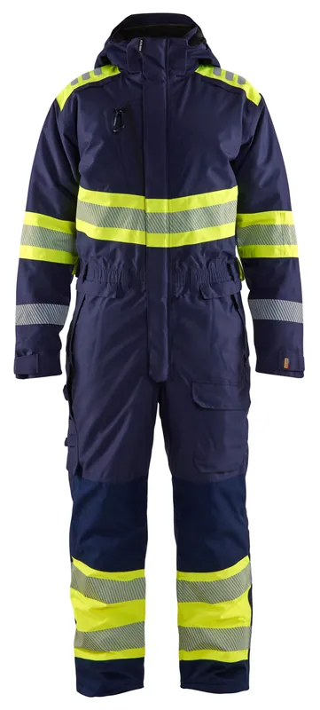 Beliebt Blakläder HighVis Winteroverall Kl.1 marinebl/HighVis gelb Größe: 3XL