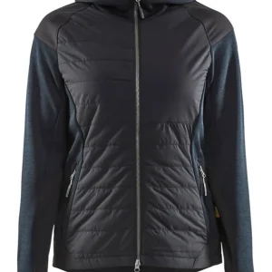 Sonderaktion Blakläder Damen Hybrid Jacke 5931 dunkel marineblau/schwarz Größe: 3XL