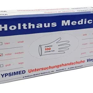 Holthaus Medical YPSIMED Einmalhandschuhe Vinyl groß Ausverkauf