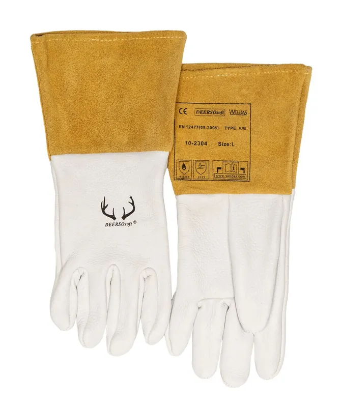 Top-Preis ELMAG 5-Finger Schweißerhandschuhe WELDAS 10-2304 Größe: 10,5