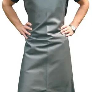 Jetzt Bestellen chaps&more Latzschürze kurz, mit gekreuzten Trägern, 1,17m x 0,85m grau/grün
