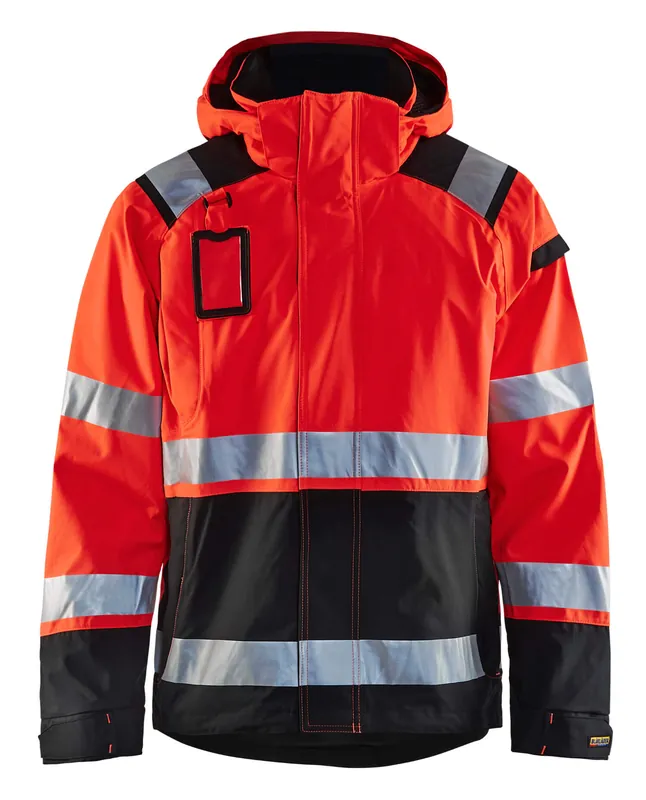Sichere Zahlung Blakläder High Vis Shell Jacke 4987 High Vis rot/schwarz Größe: 3XL