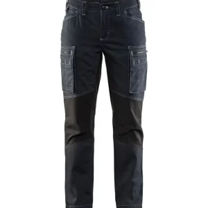 Top-Angebot Blakläder Damen Service Bundhose Stretch 7159 marineblau/schwarz  Größe: 50