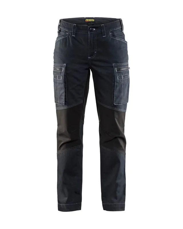 Top-Angebot Blakläder Damen Service Bundhose Stretch 7159 marineblau/schwarz Größe: 50