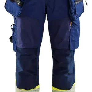 Angebot Blakläder Damen High Vis Softshellhose 7114 marineblau/gelb Größe: 25