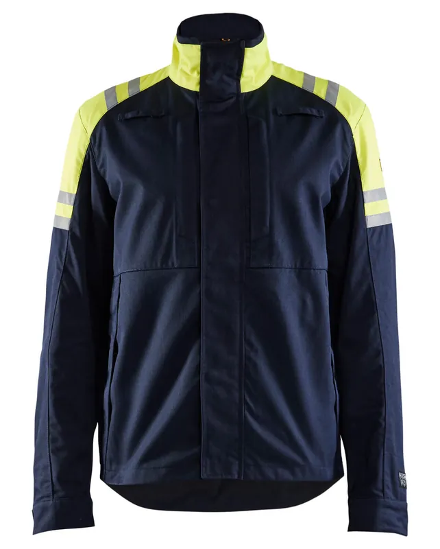 Wochenendangebot Blakläder Arbeitsjacke Inhärent 4505 marineblau/HighVis gelb Größe: 3XL