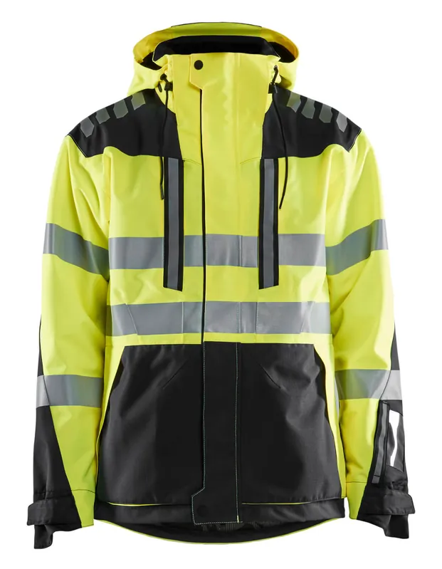 Solange Der Vorrat Reicht Blakläder High Vis Shell Jacke 4496 High Vis gelb/schwarz Größe: 3XL