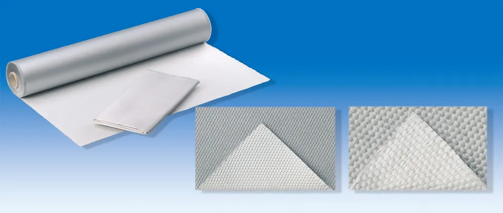 Günstig JUTEC Hitzeschutzgewebe Leinwand, B: 1000 mm, bis 600°C, 1000 g/m², einseitig Alufix