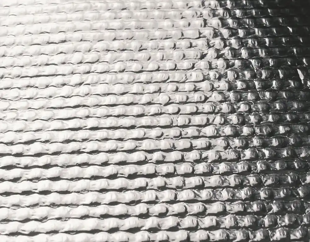 JUTEC Hitzeschutzgewebe 1000°C Standardbreite 1000 mm, silber Highlight