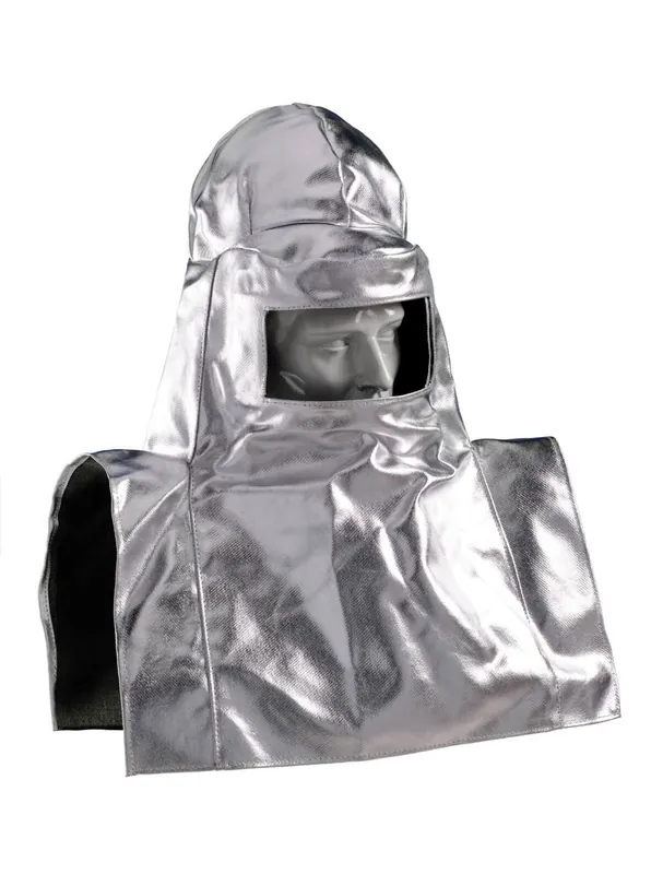 JUTEC Hitzeschutzhaube Preox-Aramid aluminisiert 260 g/m² Textilrahmen für 150x250mm Preisknaller