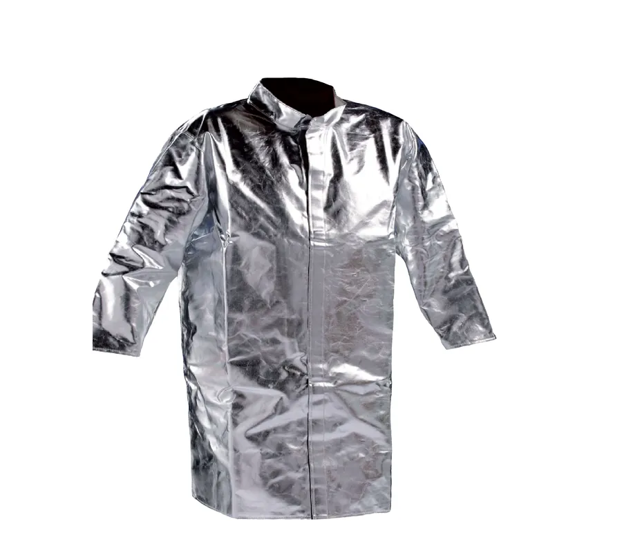 Sale JUTEC Hitzeschutzmantel 650 g/m², bis 1000°C, Gr. 70, Klettverschluss, L: 1300 mm Größe: 70