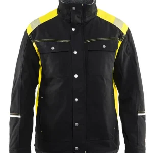 Solange Der Vorrat Reicht Blakläder Winterjacke 4915 schwarz/gelb Größe: 3XL