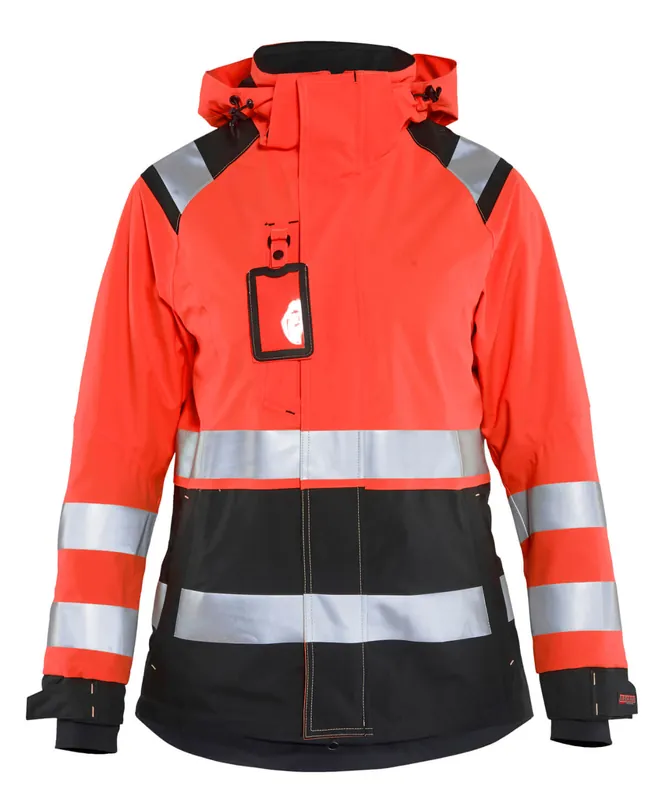Blakläder Damen High Vis Shell Jacke 4904 rot/schwarz Größe: 3XL Top-Preis