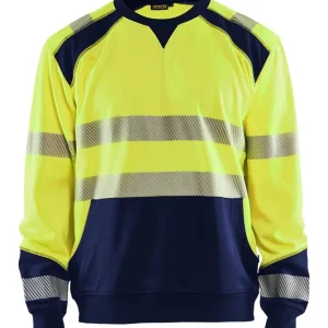 Beliebt Blakläder High Vis Sweatshirt High Vis gelb/marineblau Größe: 3XL