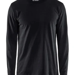 Solange Der Vorrat Reicht Blakläder Langarm T-Shirt schwarz Größe: 3XL