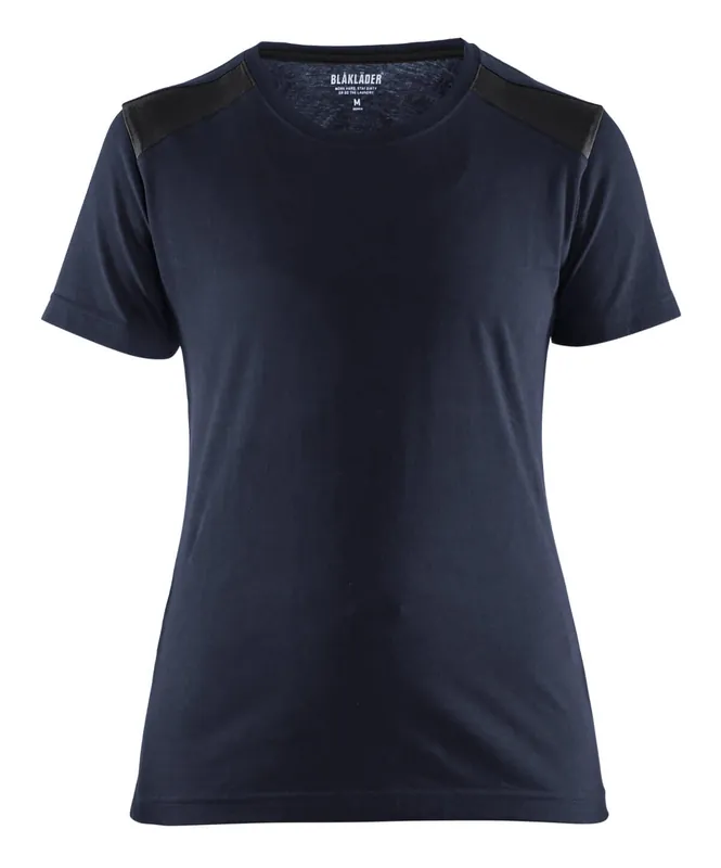 Top-Preis Blakläder Damen T-Shirt 3479 dunkel marineblau/schwarz Größe: 3XL
