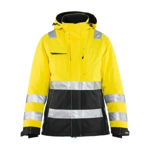 Schneller Versand Blakläder Damen High Vis Winterjacke 4872 gelb/schwarz Größe: 3XL