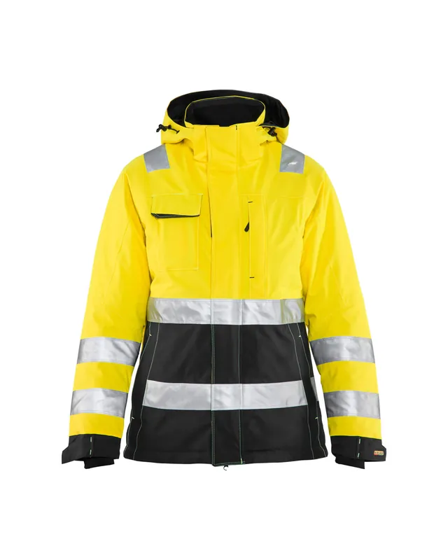 Schneller Versand Blakläder Damen High Vis Winterjacke 4872 gelb/schwarz Größe: 3XL