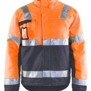 Sofort Bestellen Blakläder HighVis Winterjacke Kl.3, 4862 HighVis orange/mittelgrau Größe: 3XL