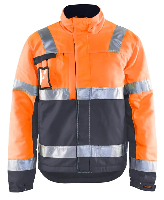 Sofort Bestellen Blakläder HighVis Winterjacke Kl.3, 4862 HighVis orange/mittelgrau Größe: 3XL