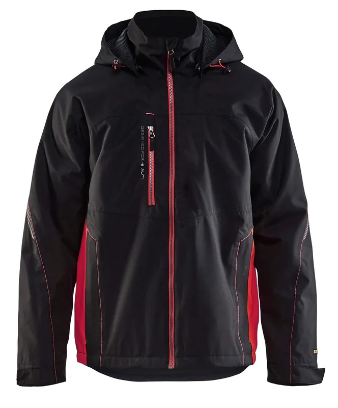 Ausverkauf Blakläder Shell Jacke schwarz/rot Größe: 3XL