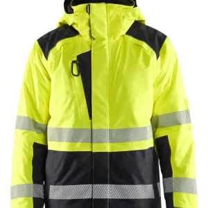 Bestpreis Blakläder HighVis Winterjacke Klasse 3 HighVis gelb/schwarz Größe: 3XL