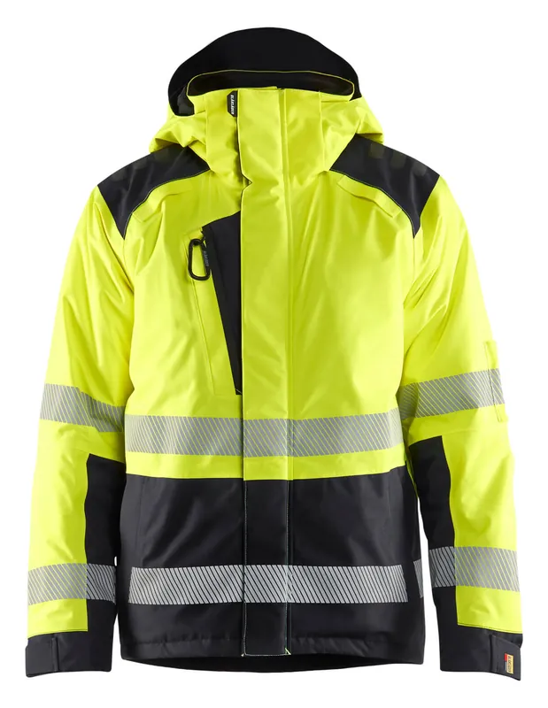 Bestpreis Blakläder HighVis Winterjacke Klasse 3 HighVis gelb/schwarz Größe: 3XL
