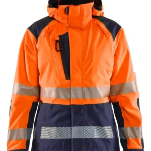 Blakläder Damen HighVis Shellj.4436 HighVis orange/marineblau Größe: 3XL Top-Angebot