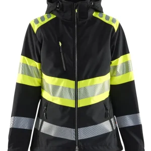 Top-Angebot Blakläder Damen High Vis Softshelljacke 4404 schwarz/gelb  Größe: 3XL