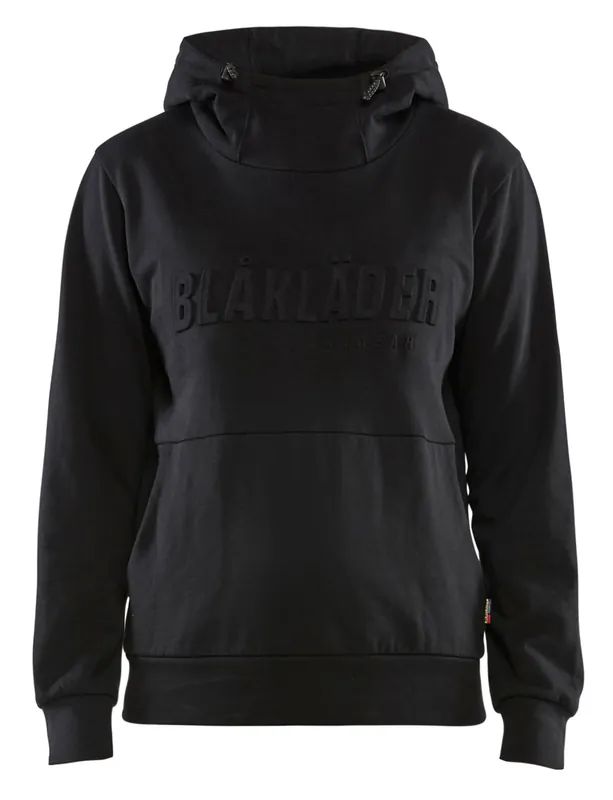 Blakläder Damen Kapuzensweater 3560 3D schwarz Größe: 3XL Nur Für Kurze Zeit