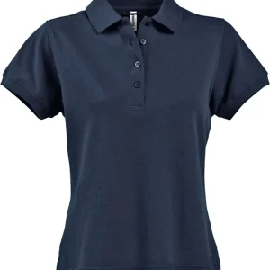 Super-Preis FRISTADS Acode Poloshirt Damen 1723 PIQ saphirblau Größe: XL