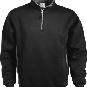 Aktuell FRISTADS Acode Zipper-Sweatshirt 1705 DF schwarz Größe: L