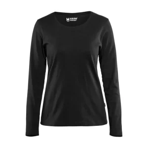 Top-Seller Blakläder Damen Langarm T-Shirt 3301 schwarz Größe: 3XL