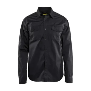 Ausverkauf Blakläder Langarmhemd 3298 schwarz Größe: 3XL