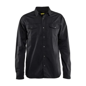 Blakläder Baumwollhemd 3297 schwarz Größe: 3XL Neue Kollektion