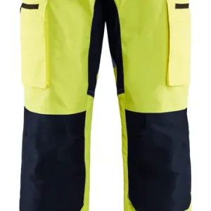 Wochenendangebot Blakläder HighVis Bundhose 1585 mit Stretch HighVis gelb/schwarz