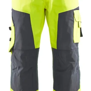 Beliebt Blakläder HighVis Bundhose 1566 ohne Nageltaschen HighVis gelb/mittelgrau