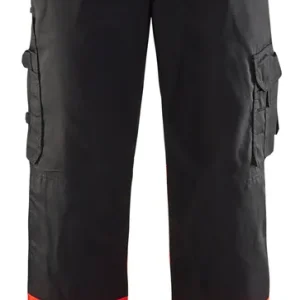 Versand Am Gleichen Tag Blakläder High Vis Bundhose Klasse 1 1564 schwarz/rot