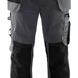 Super-Preis Blakläder Handwerker Bundhose 1555 mittelgrau/schwarz