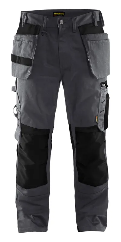 Super-Preis Blakläder Handwerker Bundhose 1555 mittelgrau/schwarz