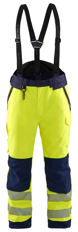 Sofort Bestellen Blakläder HighVis Winterhose 1875 extra kurz gelb/marineblau Größe: 3XLS