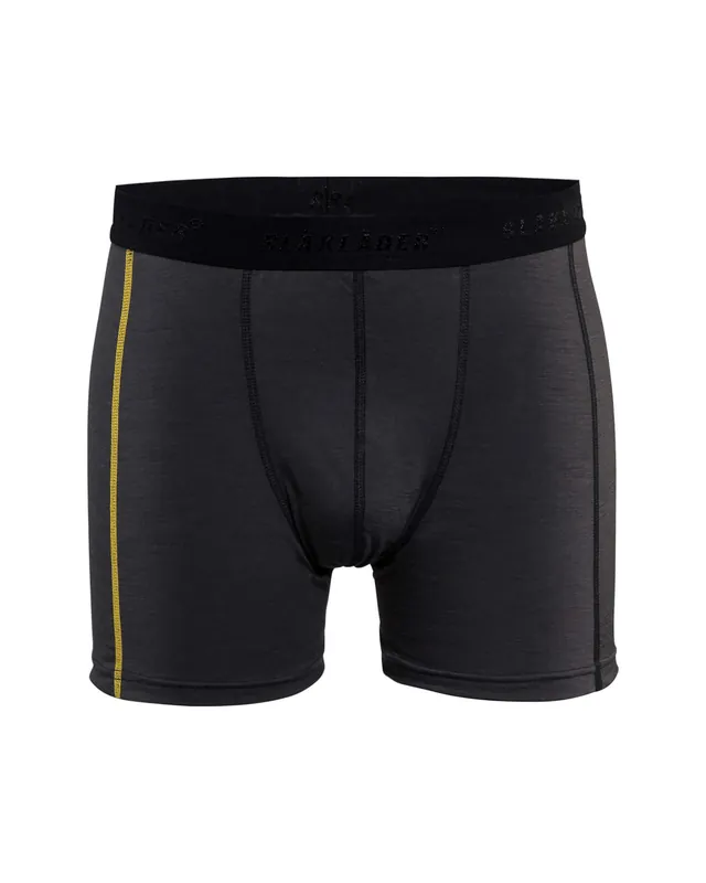 Blakläder Boxer Shorts XLIGHT 1847 dunkelgrau/gelb Größe: 2XL Sonderangebot