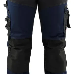 Abverkauf Blakläder Handwerker Bundhose mit Stretch dunkel marineblau/schwarzarz