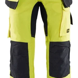 Billig Blakläder Multinorm Bundhose Inhärent, Stretch gelb/marineblau