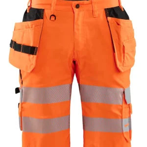Sonderangebot Blakläder High Vis Shorts 1586 mit Stretch High Vis orange Größe: 62