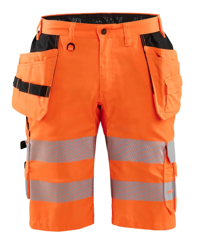 Sonderangebot Blakläder High Vis Shorts 1586 mit Stretch High Vis orange Größe: 62